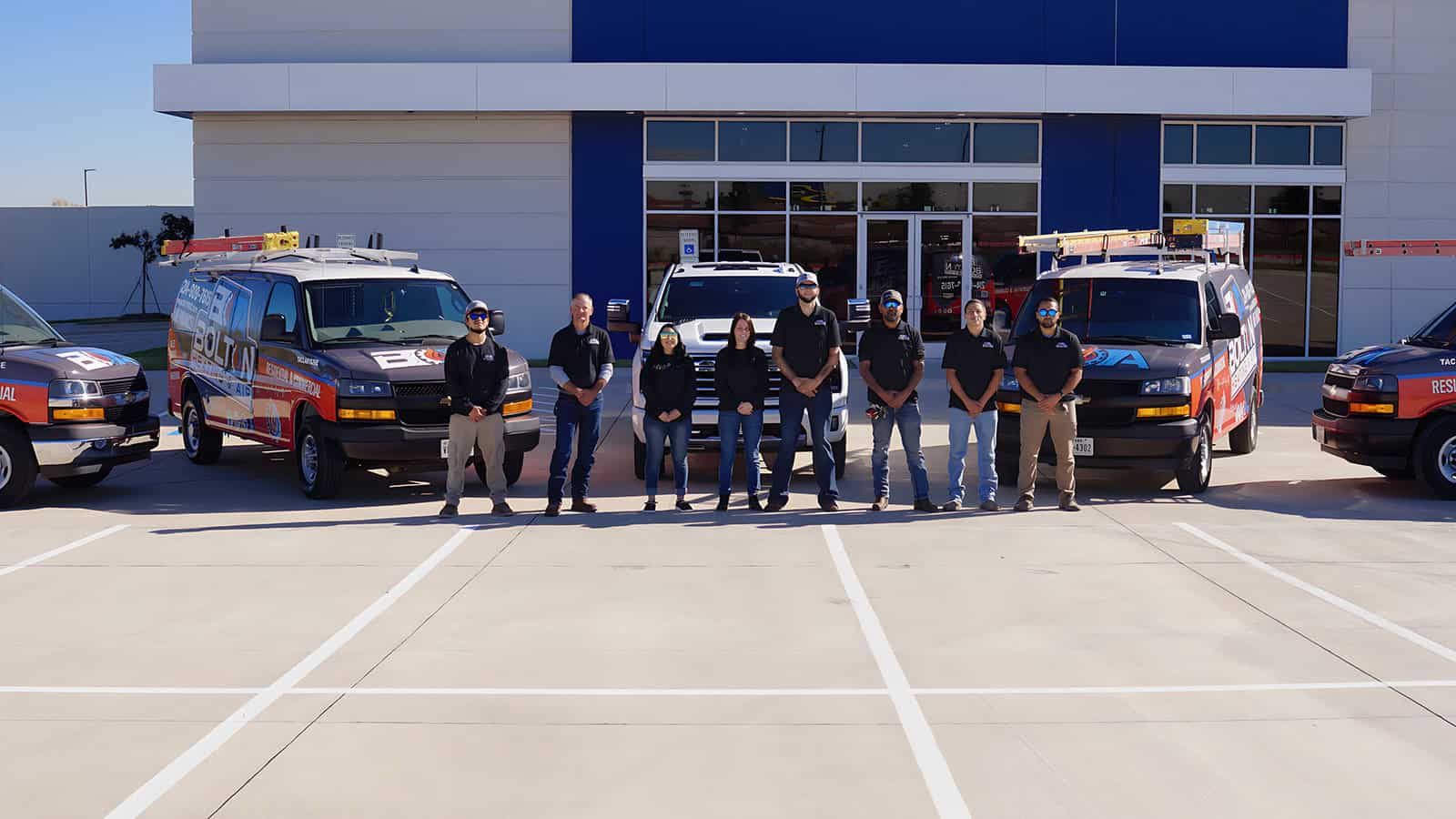The team at Bolton Heating & Air in Forney, Texas