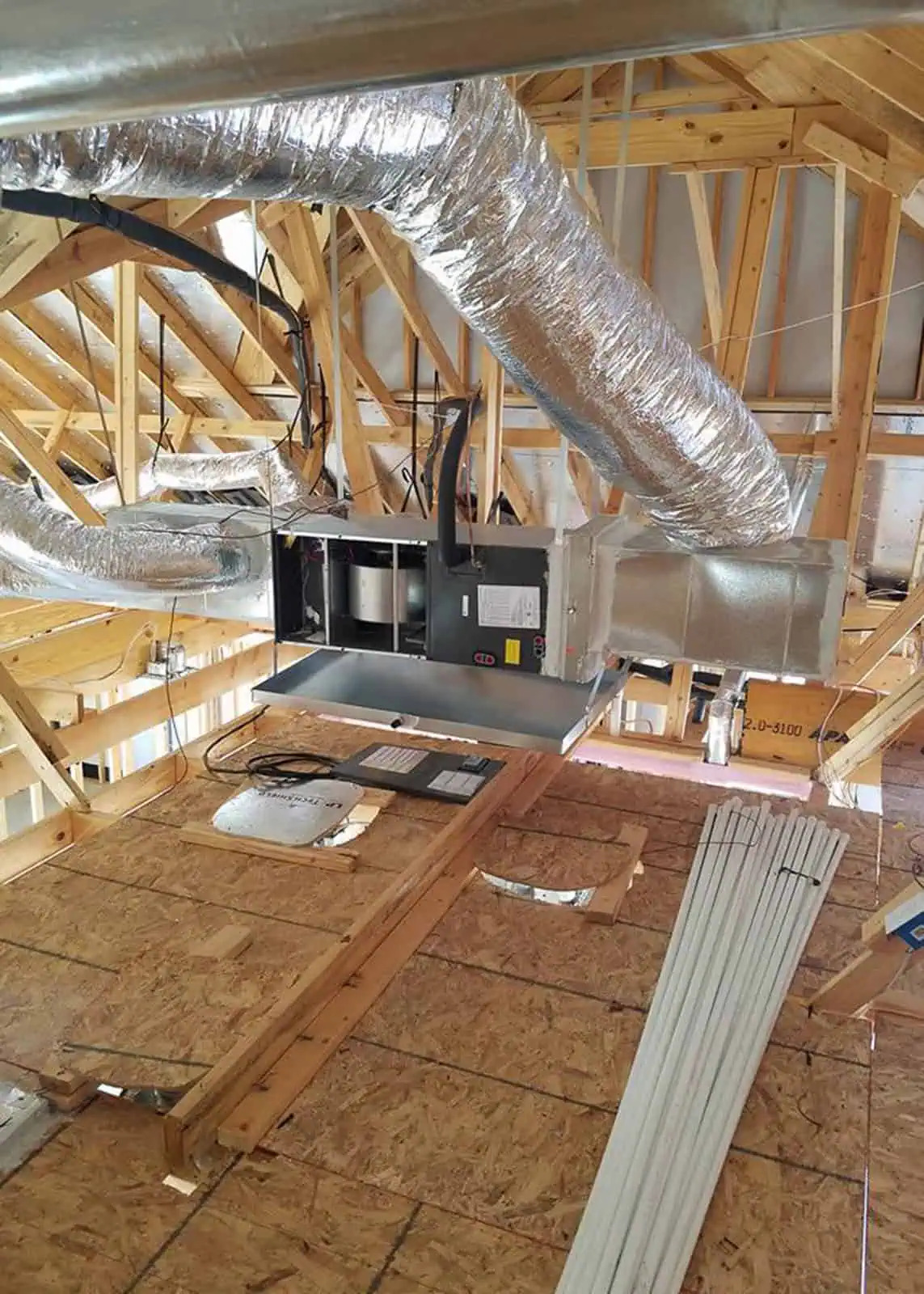 replacing a furnace in Forney